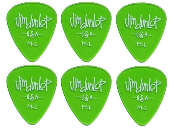 Dunlop 486R ML Gels Standard 6 Pack Dunlop 486R ML Gels Standard 6 Pack